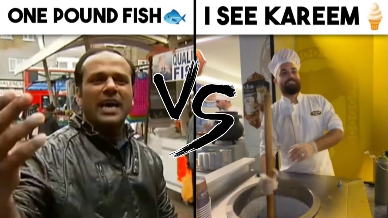 One Pound Fish Vs I See Kareem...🐟🍦