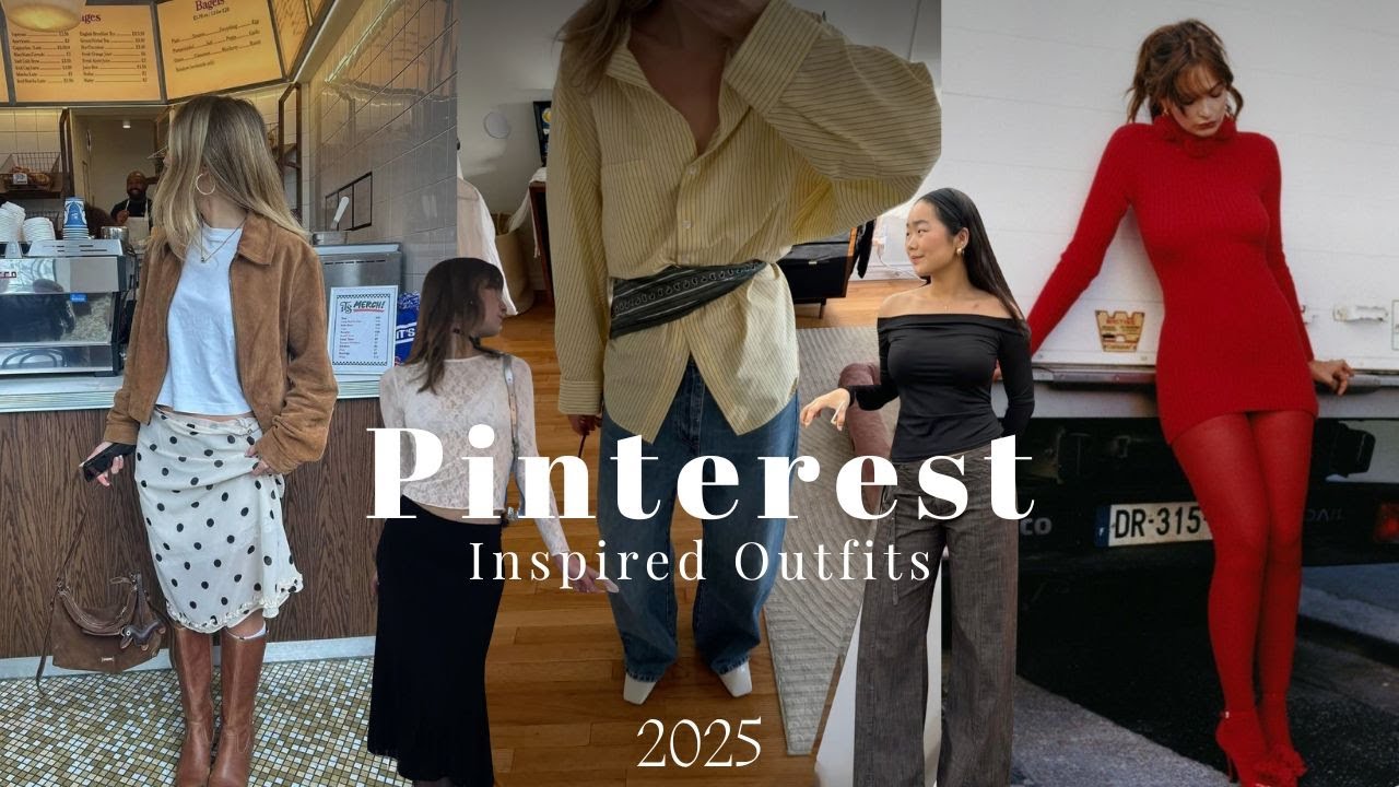 outfits inspired by pinterest || summer 2025