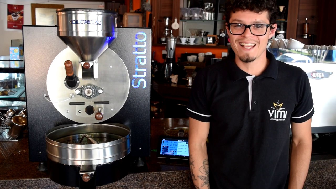 Lançamento Torrador de café elétrico Stratto / News coming up - Coffee Roaster machine Stratto