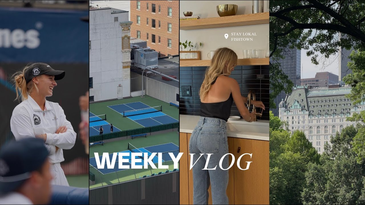 Life as a Traveling Pro Pickleball Player | NYC, Philly & Grand Rapids Vlog