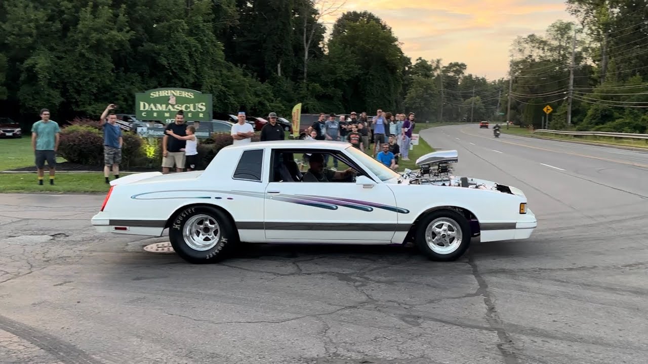Muscle Cars And Classic Cars Leaving a Car Show! | Damascus Shriners Cruise Night 8/23/24