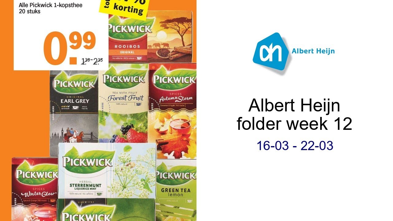 Albert Heijn folder week 12 16-03 - 22-03