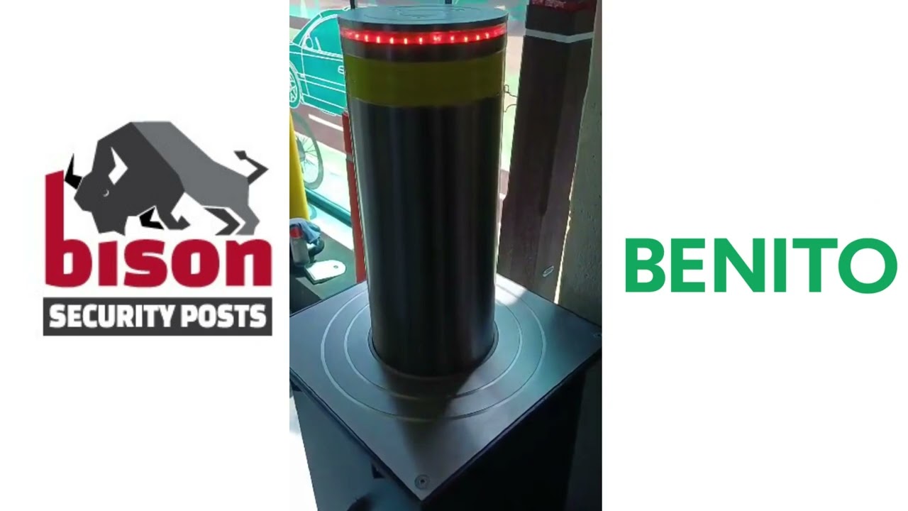 The Benito H6006 Residential Bollard from Bison Security Posts