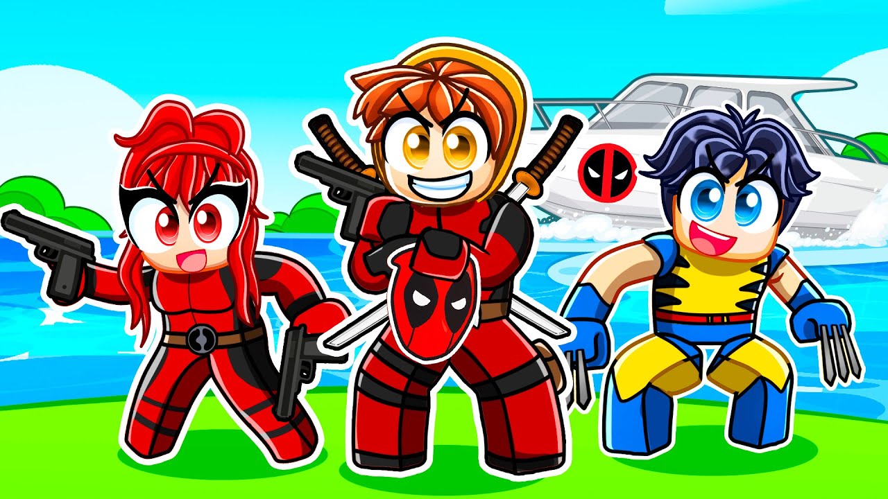 Создаём СЕМЬЮ ДЭДПУЛОВ в Roblox!