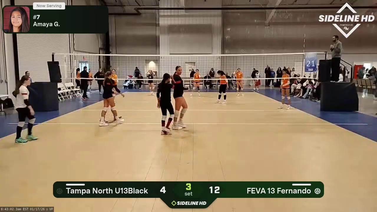 FEVA 13 Fernando vs. Tampa North U13Black (2026.01.17)