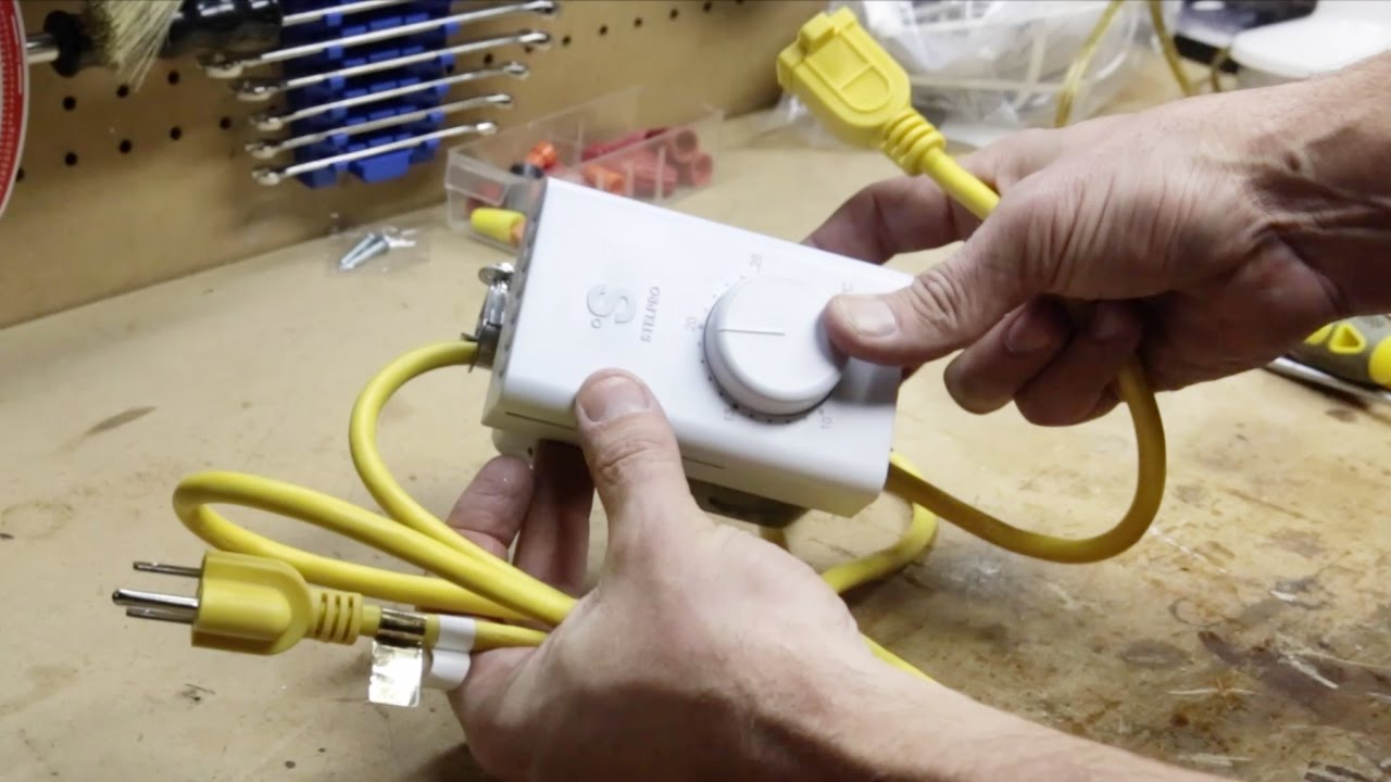 How to Make a Thermostat Controlled Extension Cord