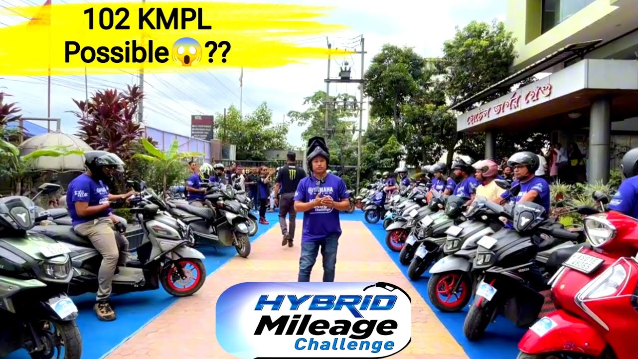 Yamaha Scooter Mileage Test ⚡ Fascino vs RayZR | Real-Life Fuel Economy Challenge