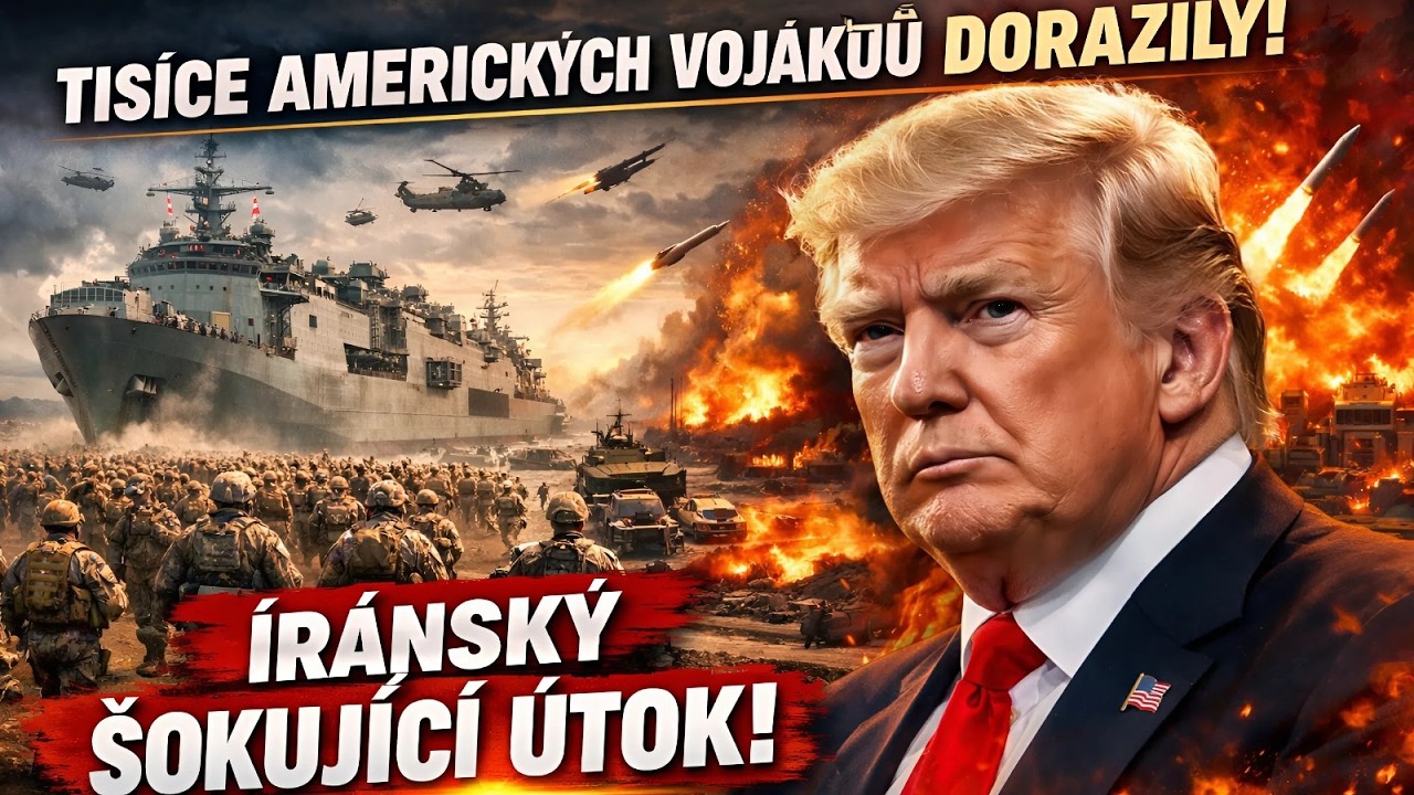 Loď S Tisíci Amerických Vojáků Právě Dorazila; Írán Zahájil Masivní Překvapivý Útok S .