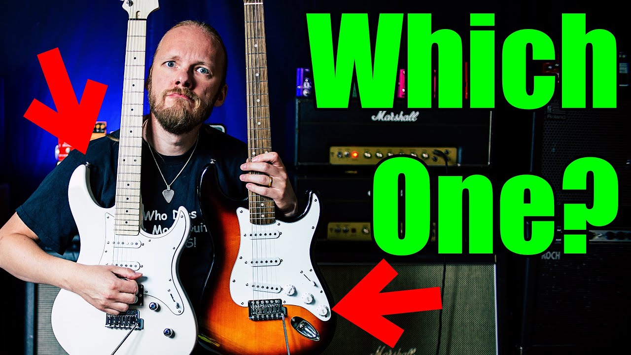 Squier Affinity Stratocaster vs Yamaha Pacifica 112 (Battle of the Strats)