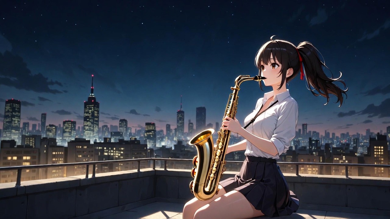 Pure Ambient + Deep House + Saxophone + Ghibli Style | Part 28