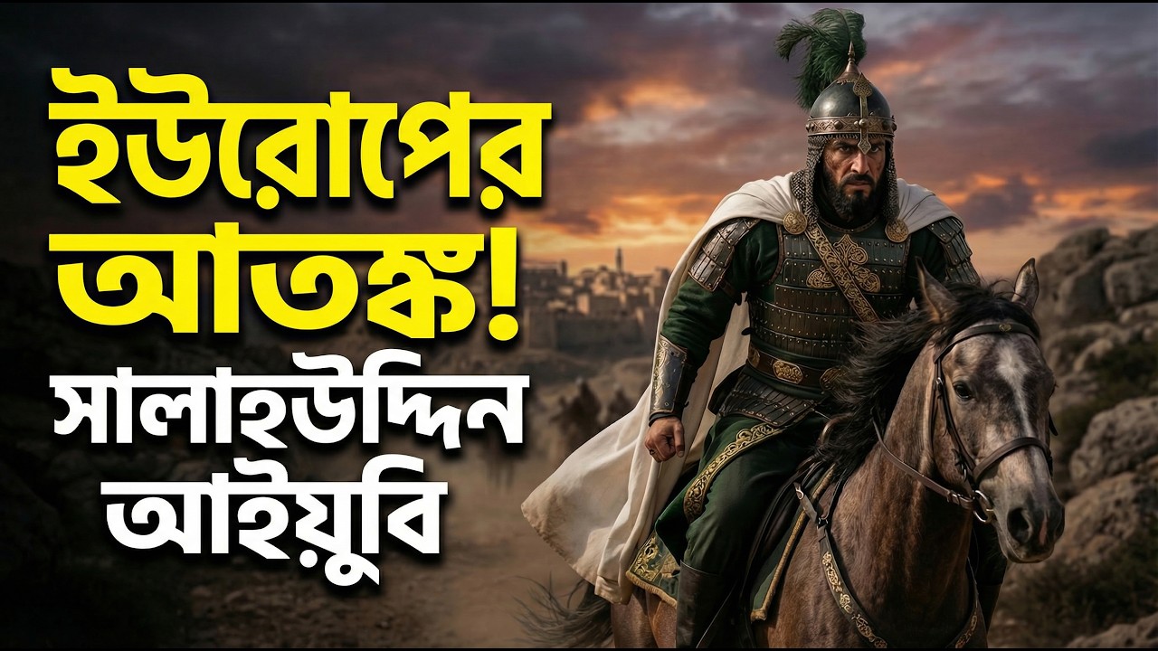 ইউরোপের আতঙ্ক: সালাহউদ্দিন আইয়ুবির সেই মহাবীরত্ব যা কাঁপিয়ে দিয়েছিল বিশ্ব! ⚔️ Crusades History