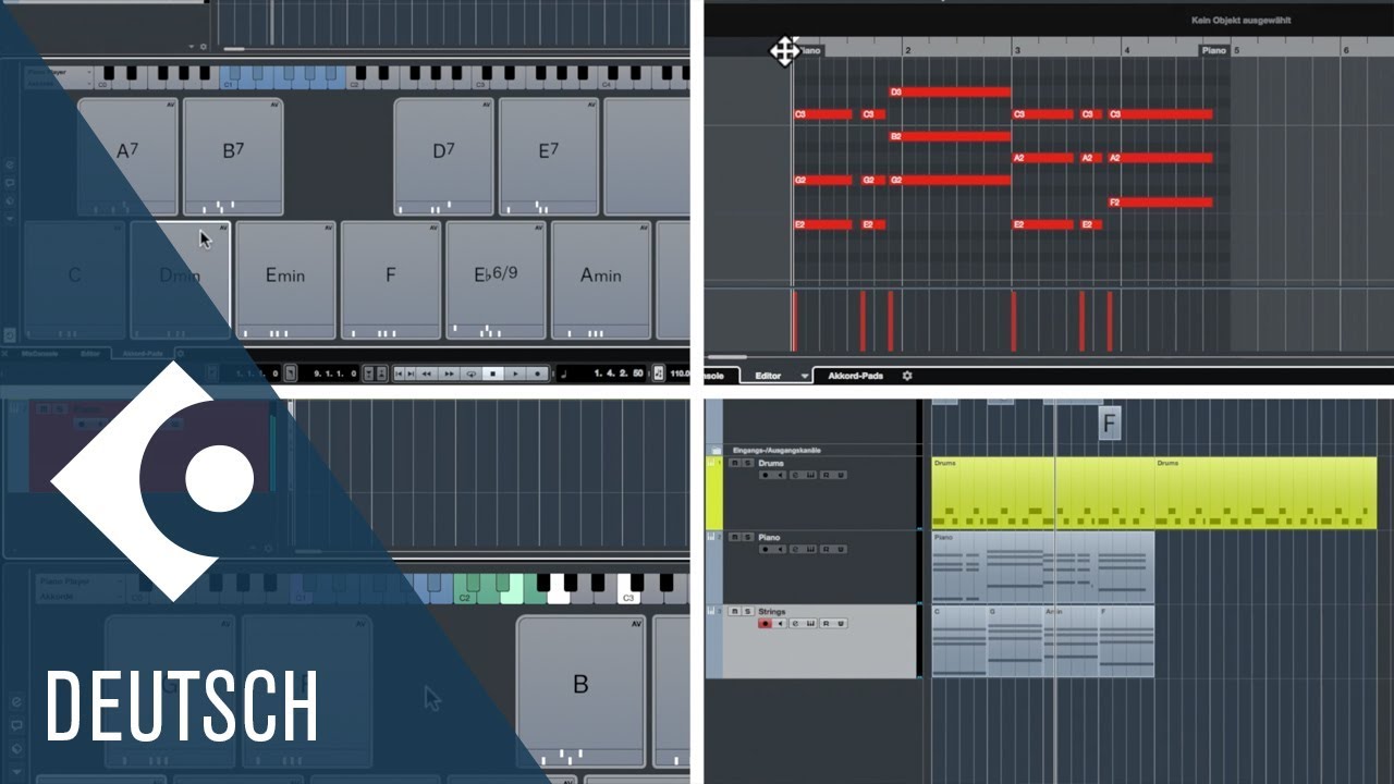 Wie man mit Akkord Pads komponiert | Erste Schritte mit Cubase AI und LE