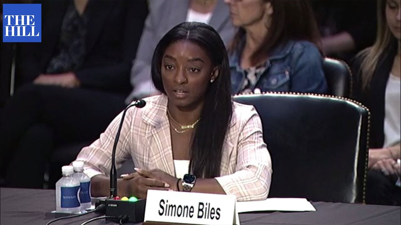 WATCH: Simone Biles testifies in front of Congress on Larry Nassar abuse