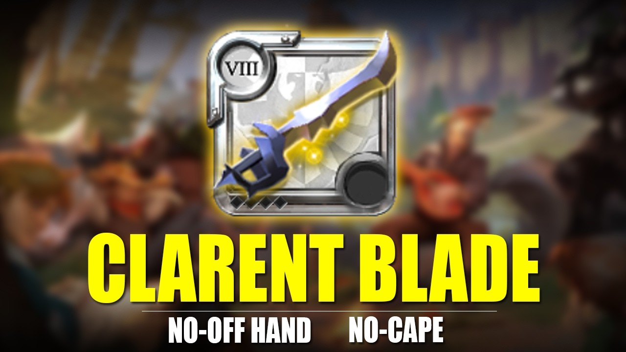 Clarent Blade is too strong!!! | Professional CLARENT BLADE | Albion Online