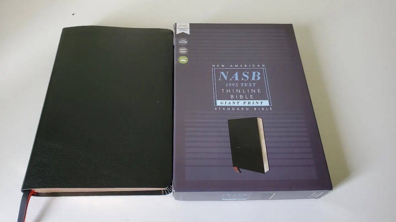 Zondervan NASB Thinline Giant Print Bible