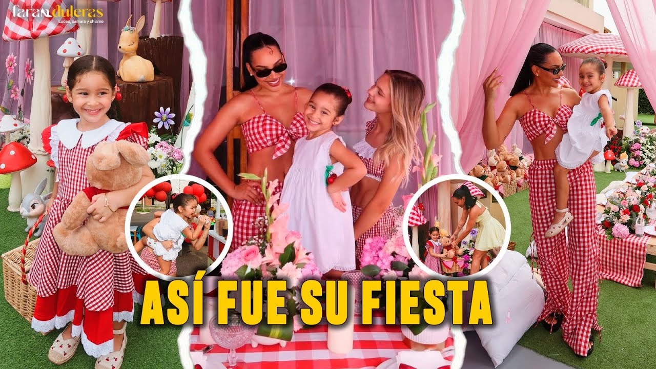 El carísimo cumpleaños de la hija de Andrea Valdiri.