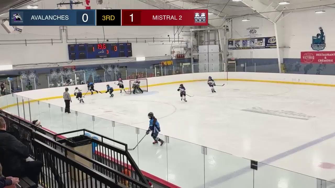 Tournoi hockey féminin de Sherbrooke • U12 A - Avalanches Laval vs MISTRAL A2 LAURENTIDES