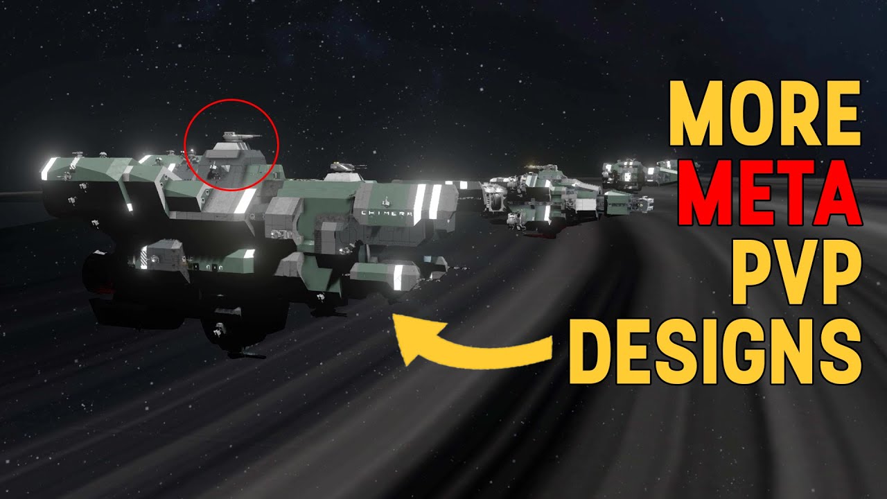 MORE meta PvP ship designs | Draconis Expanse | Space Engineers