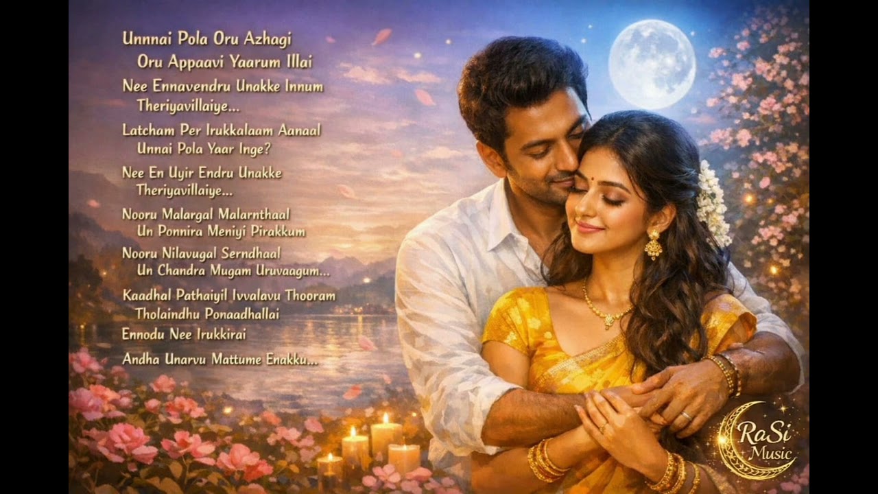 Nee En Uyir - Unnai Pola Oru Azhagi | நீ என் உயிர் | Tamil Love Song | Rasith Music