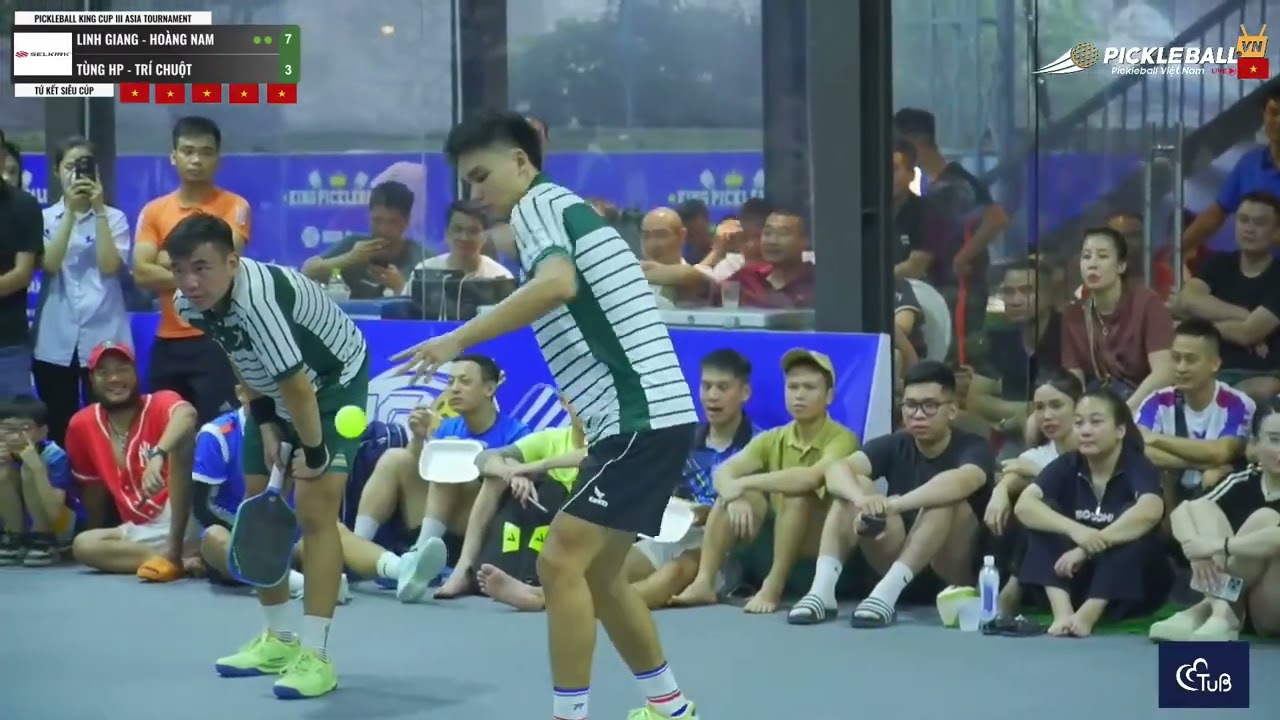 TỨ KẾT OPEN : LINH GIANG - HOÀNG NAM VS TÙNG HP - TRÍ CHUỘT