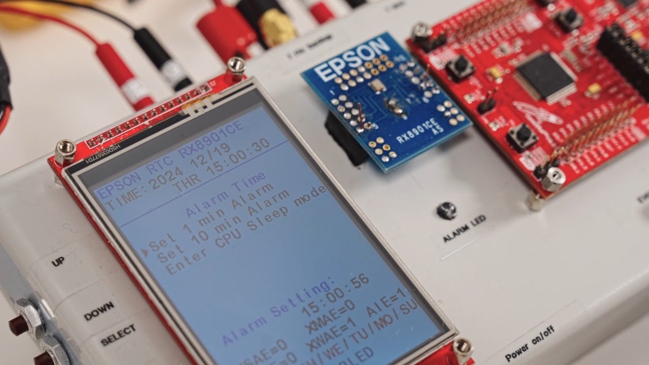 Epson RX8901 | Real-Time Clock Module Demo