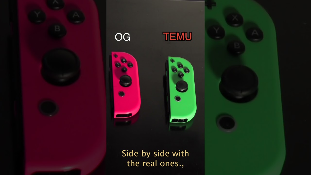 $20 Nintendo Switch JoyCons from TEMU!