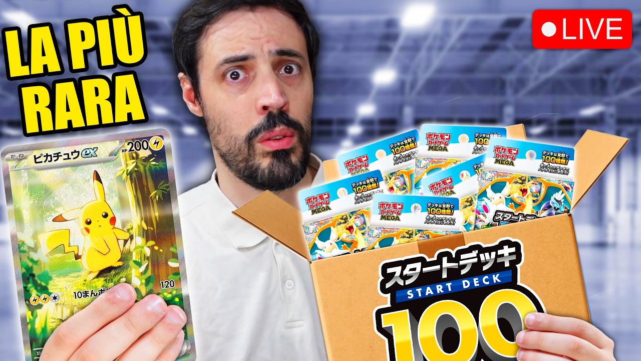 Apro UN CASE INTERO di Deck 100 a Caccia di Carte Pokémon ESCLUSIVE