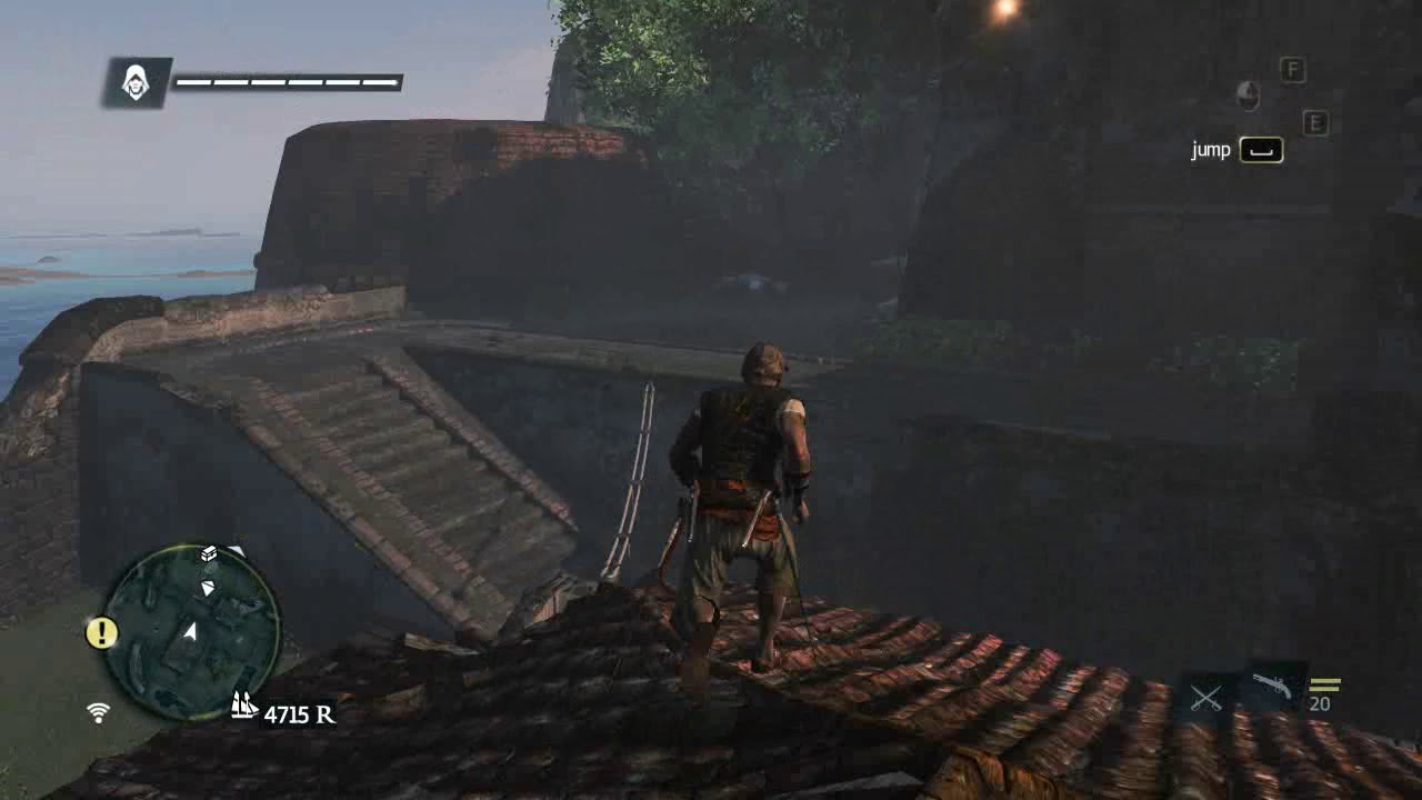 Assassin's Creed 4 Black Flag - Fort Eleuthera - all animus fragments