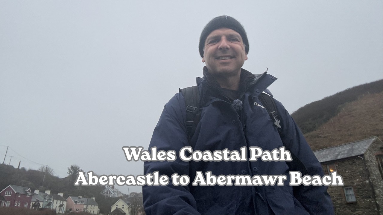 Walking the Welsh Coastal path, Abercastle to Abermawr Beach