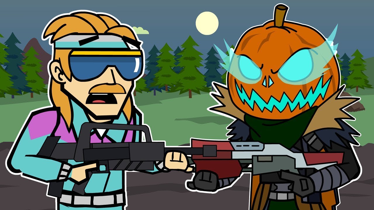 Hollowhead & Greasy Graves | Fortnite Animation (Squad Fortnitemares!)