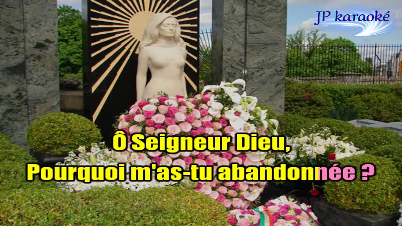 Dalida - Ô Seigneur Dieu (Avec Choeurs Originaux - KARAOKE INEDIT) Création JP karaoké