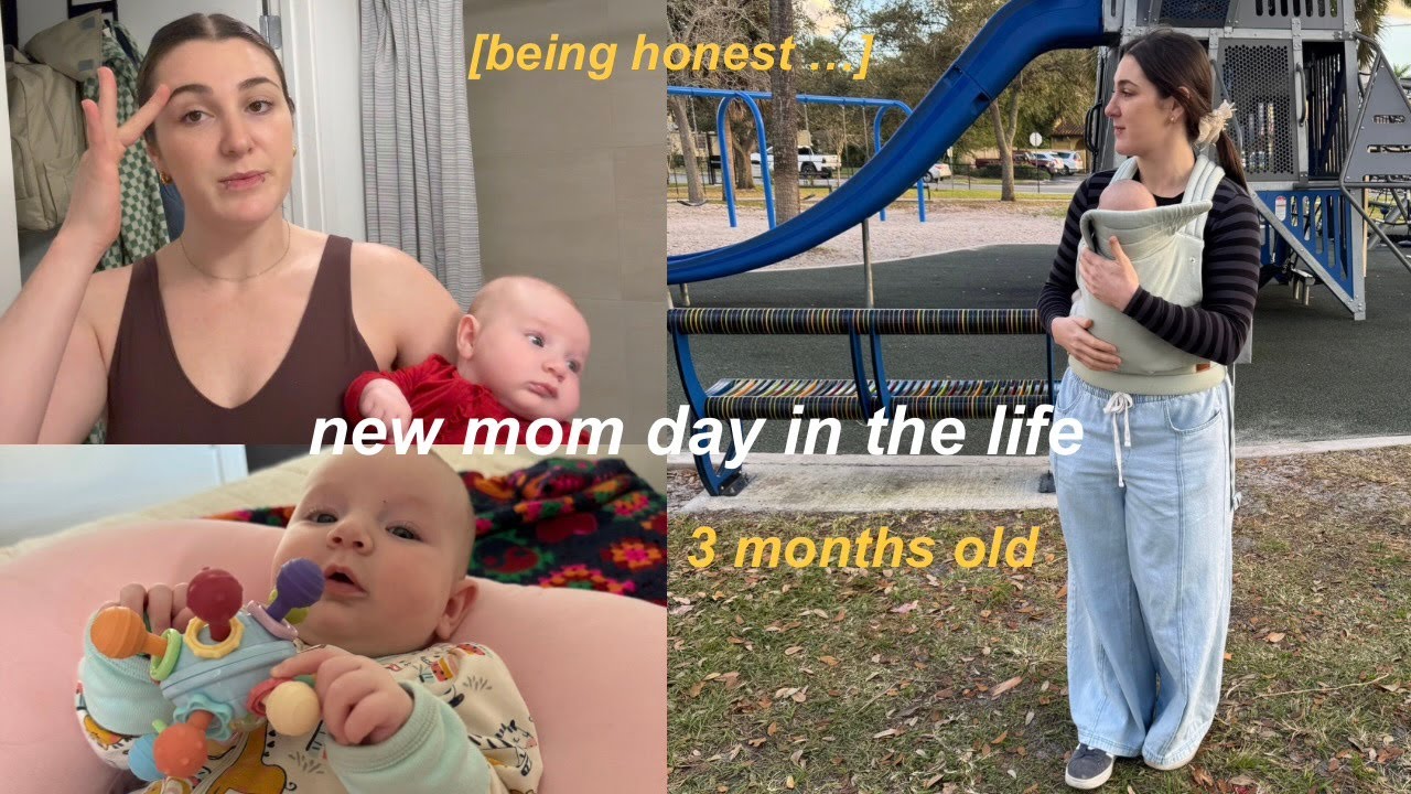 From Cozy Morning to Overstimulated | A Very Real Day as a New Mom