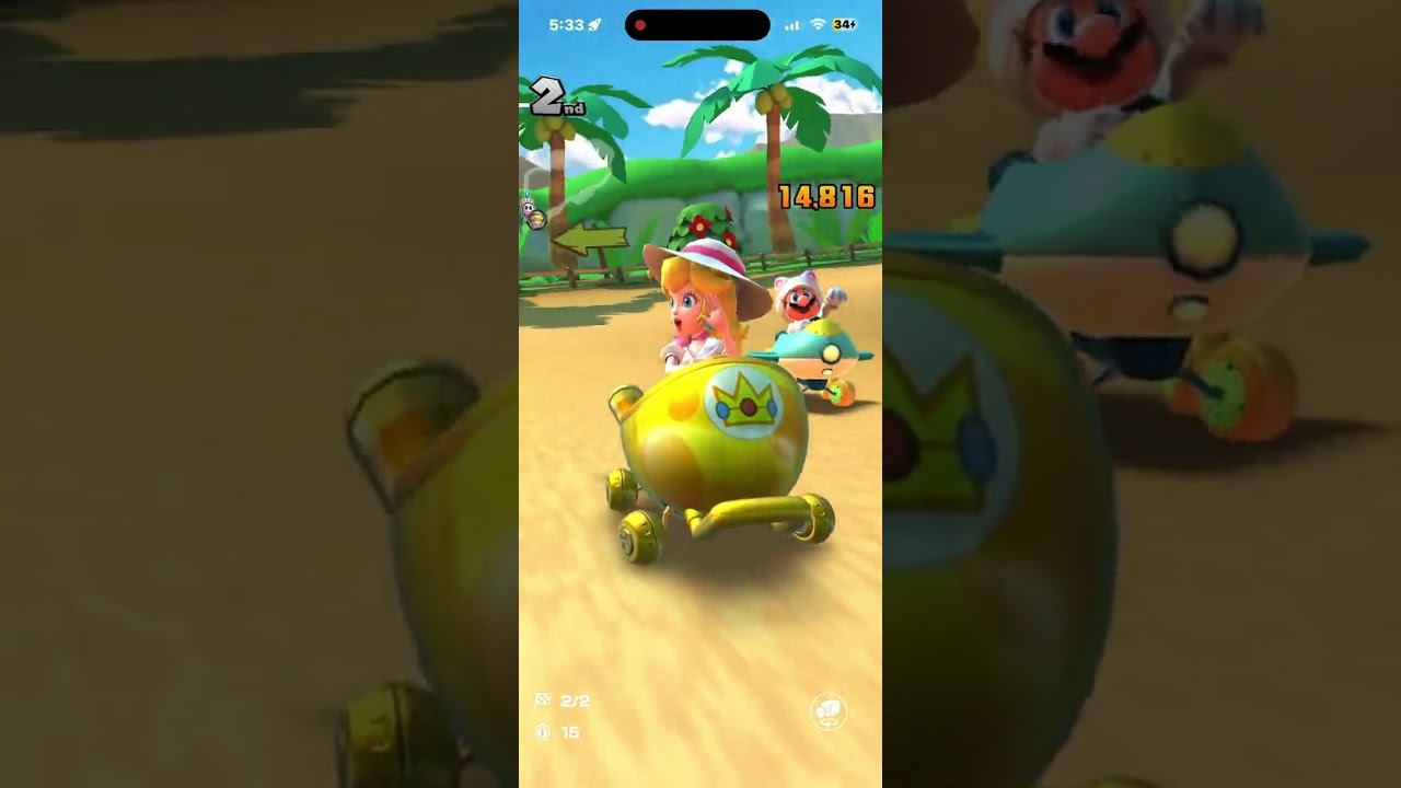 Mario kart tour final part of the space tour 