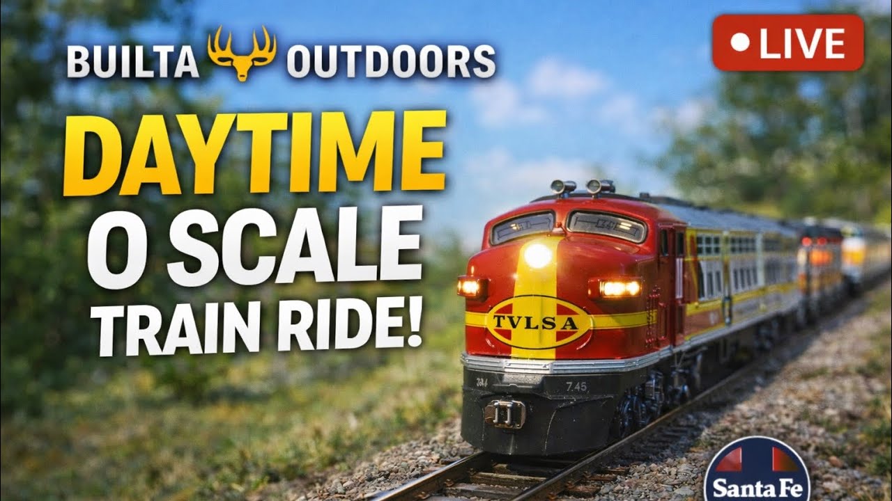 Train and Garage Party? | Builta Outdoors #live