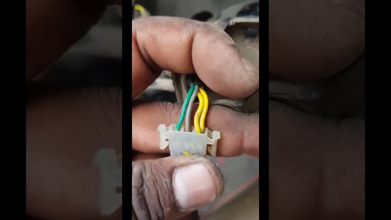 Led headlight fitting in  access 125 with switch in telugu