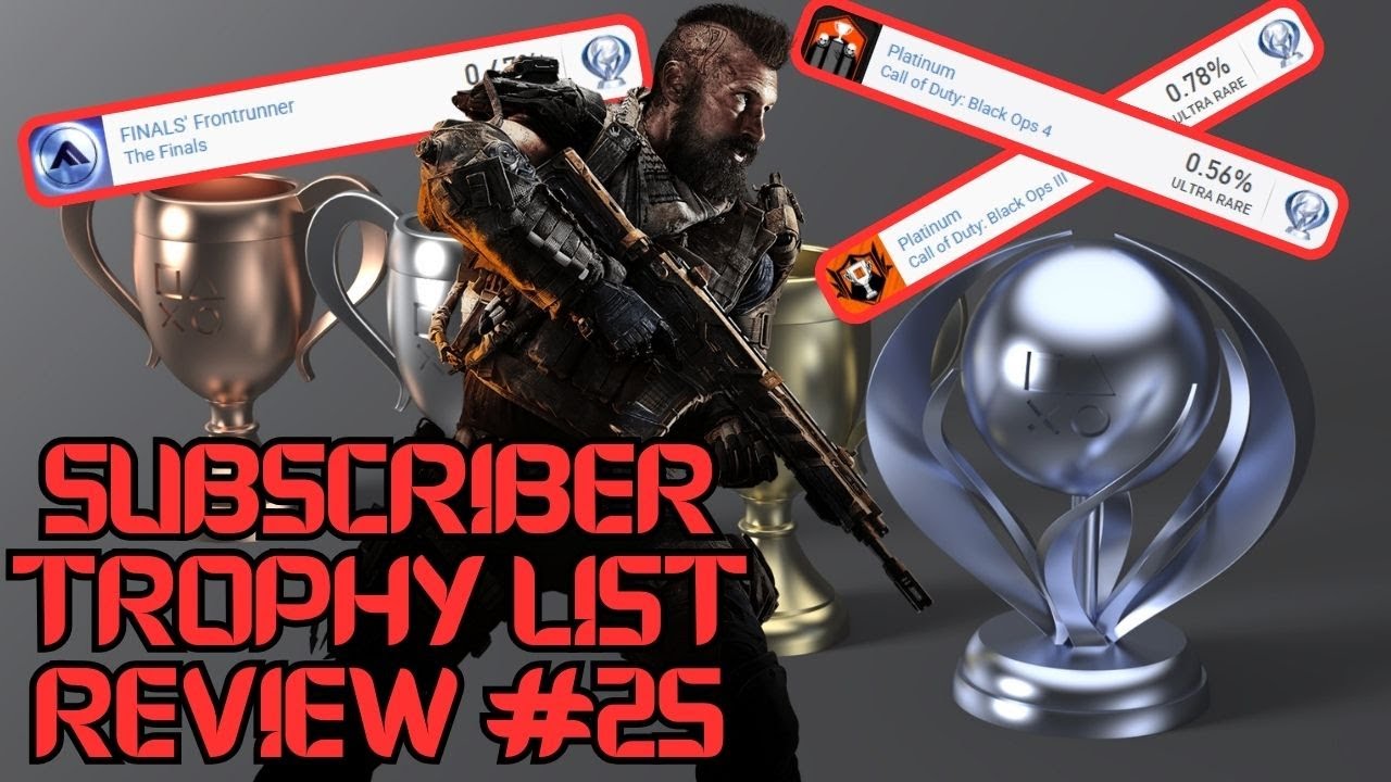 Subscriber Platinum Trophy List Review #25 - INCREDIBLE platinums on this account!
