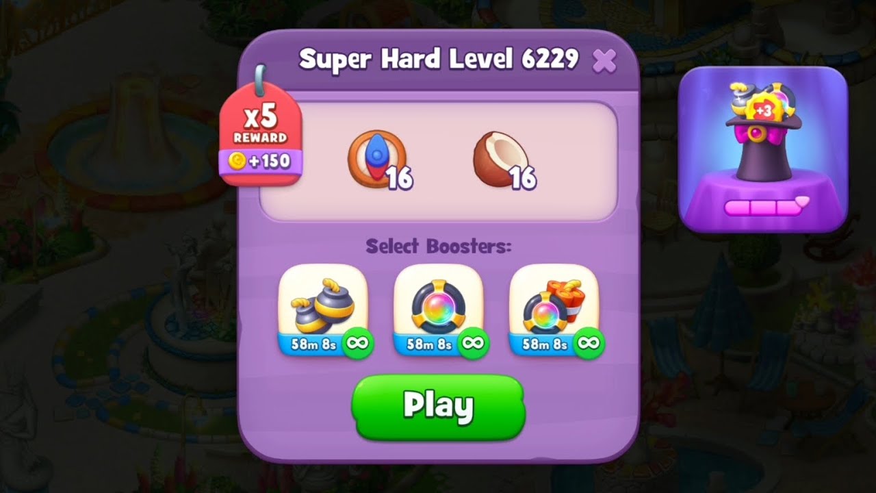 Gameplay | Gardenscapes level 6229 - 6237 @GardenscapesOfficial 