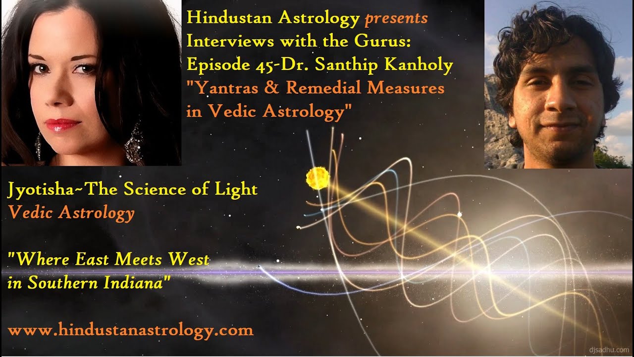 Interviews w/the Gurus: Ep. 45-Dr. Santhip Kanholy-Yantras & Remedial Measures in Vedic Astrology