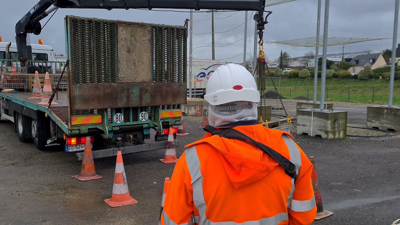 Caces Grue Auxiliaire R490 Entraînement