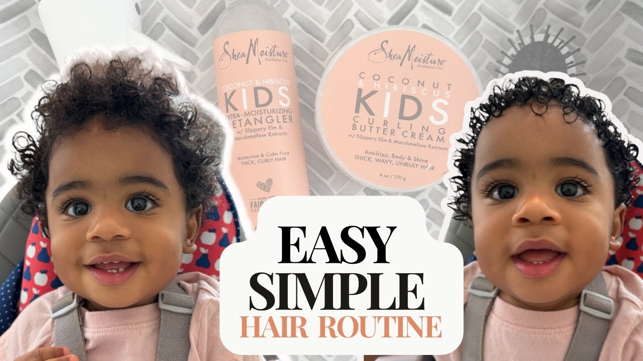 Baby & Toddler Boy Curly Hair Routine That's SO EASY! #babyhairstyles #toddlerhairstyles #curlyhair 