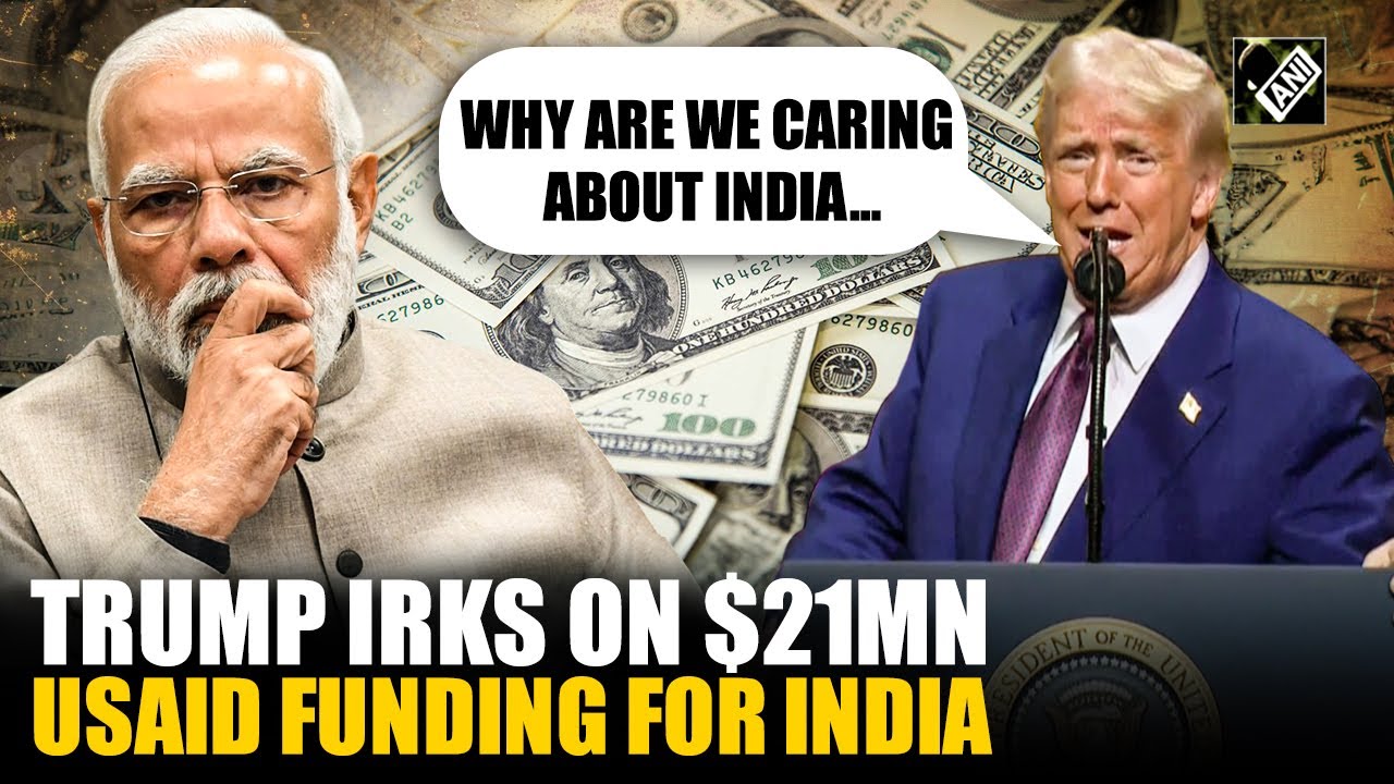 “21 Million dollars for voter turnout in India…” Prez Trump comes down heavily on USAID funding row