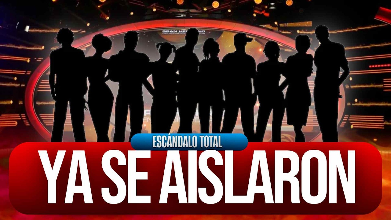 🚨SE AISLARON LOS PARTICIPANTES de GH 2026 GENERACIÓN DORADA: falta cada vez menos
