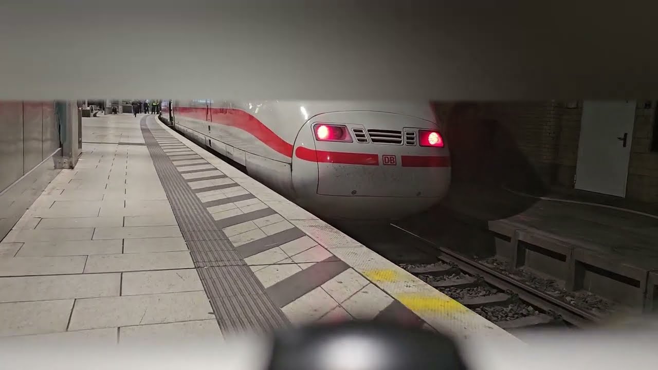 Umstieg in Hamburg von ICE zu ICE mit Rollstuhl
