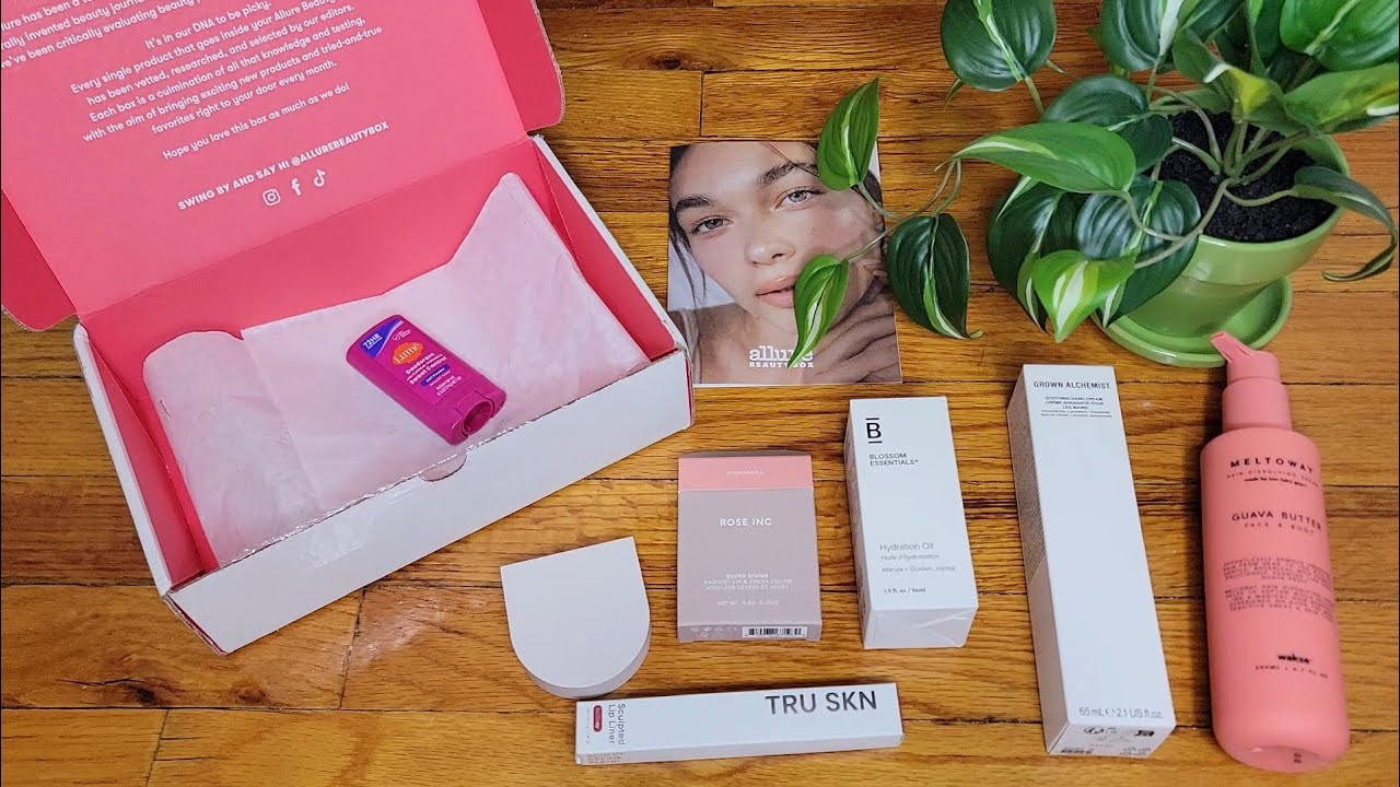 Бьюти-бокс Allure 🌷 Март 2026 🌷 Видео распаковки
