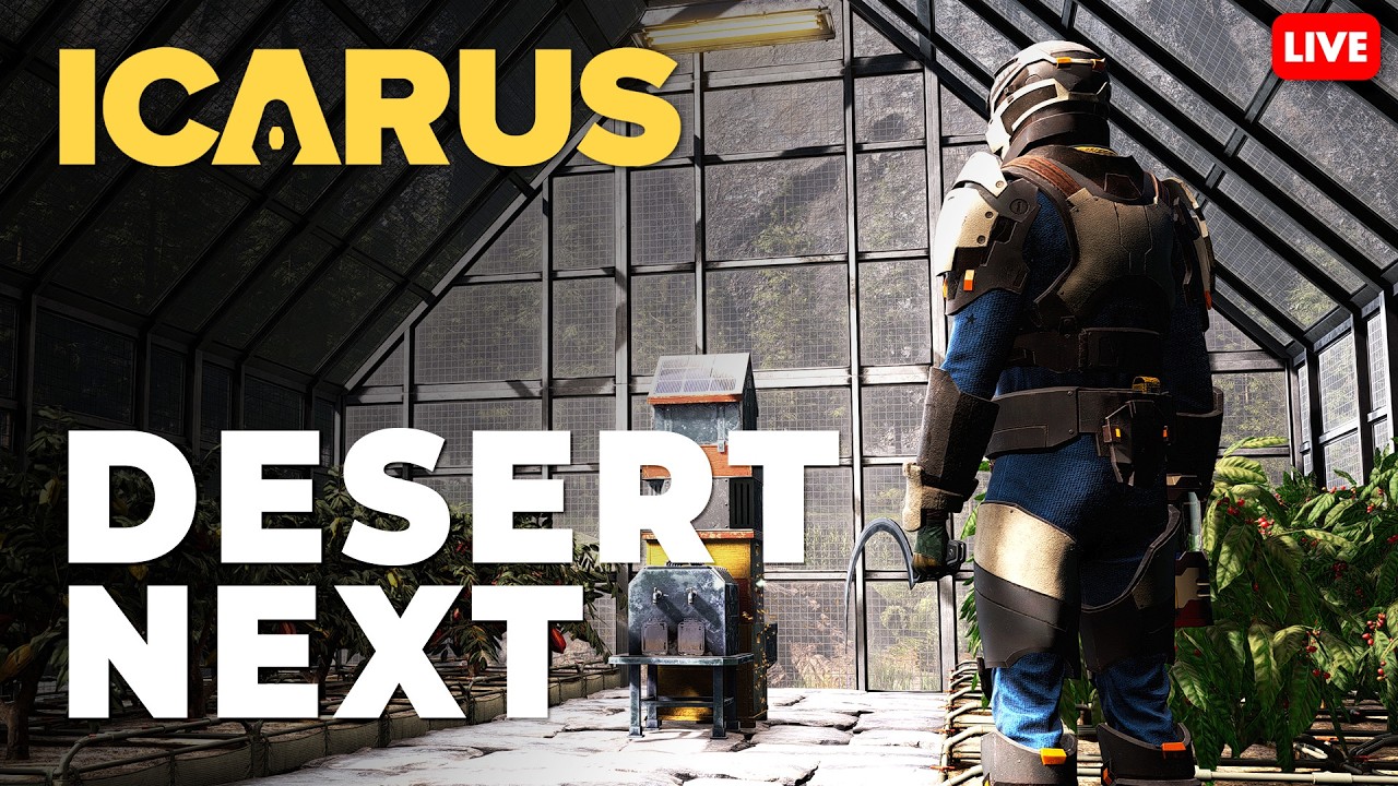 🔴 Heading Toward the Desert Biome | ICARUS