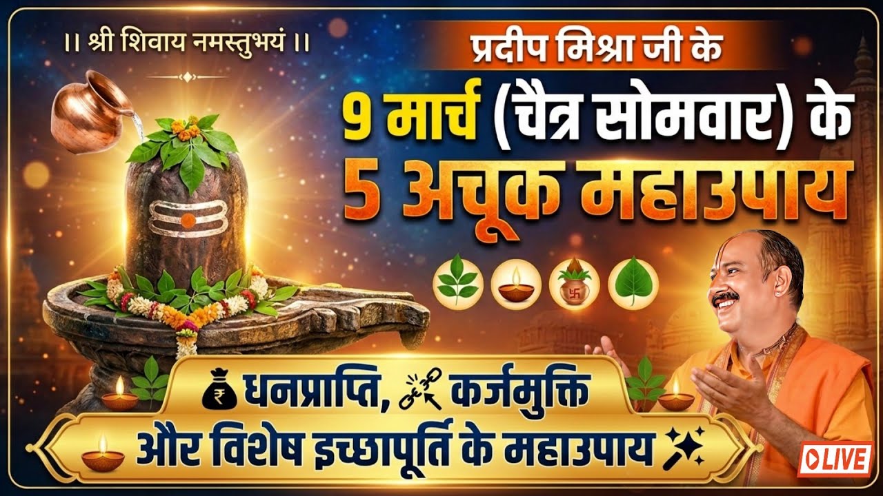 🔥 प्रदीप मिश्रा जी के बताये 