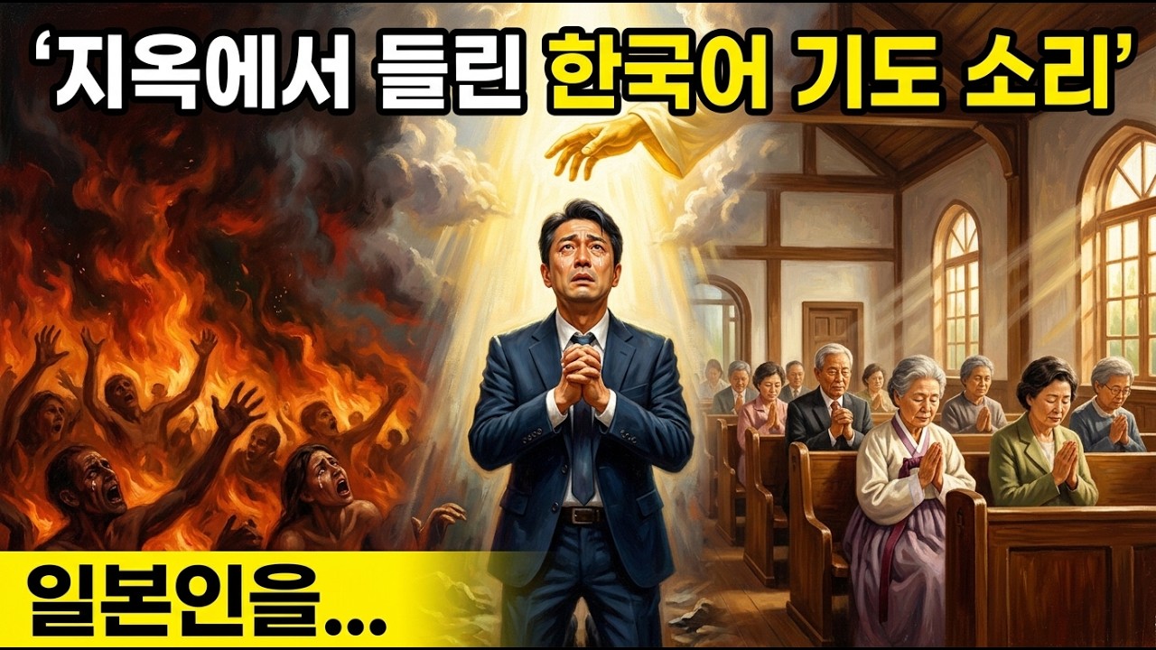 일본인이 임사체험 중 지옥에서 본 것 한국인들이 기도하자 지옥문이 닫혔다  충격 간증
