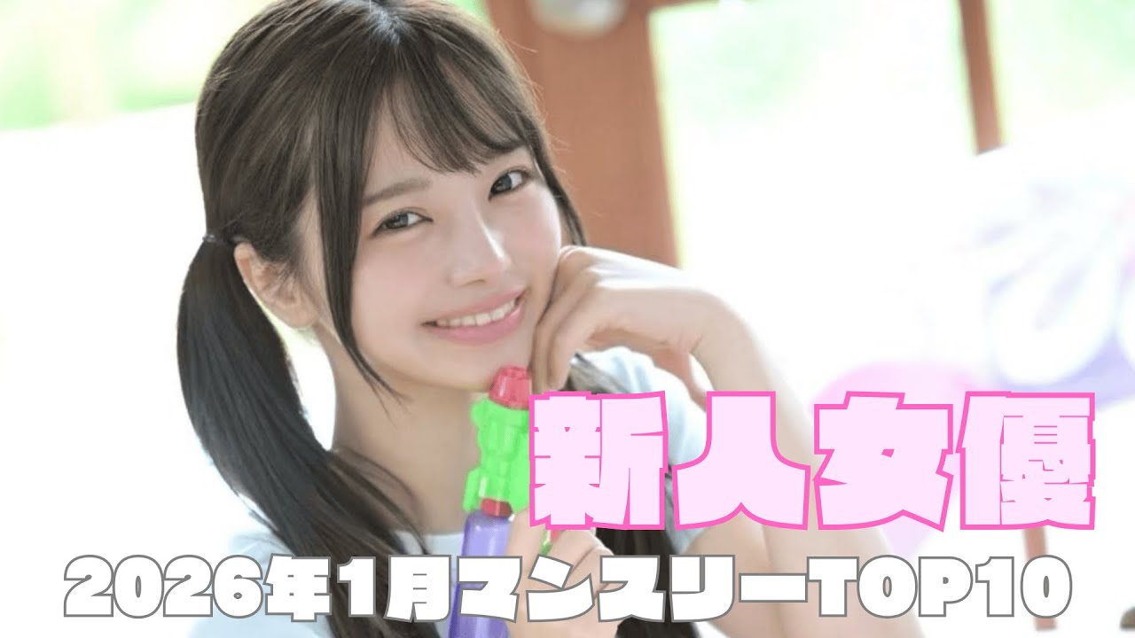 2026年1月 新人女優マンスリーランキングTOP10