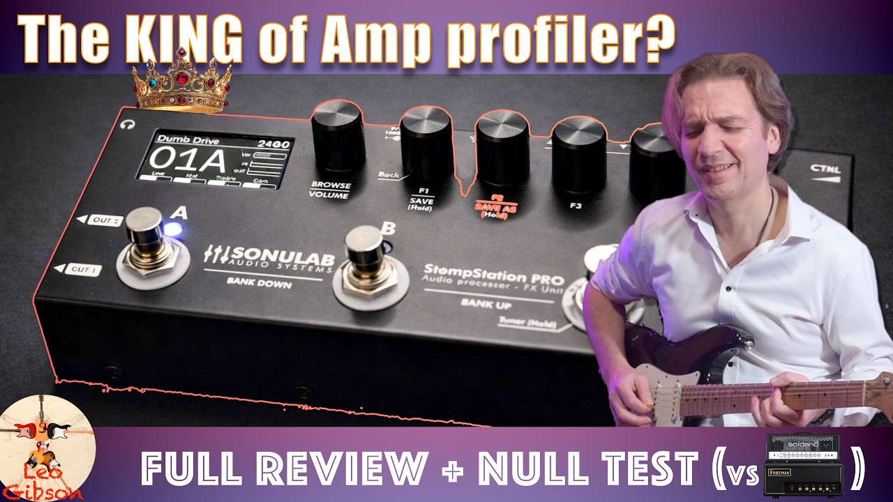 Sonulab StompStation PRO: the king of amp profiler? (with null test vs real tube amp)
