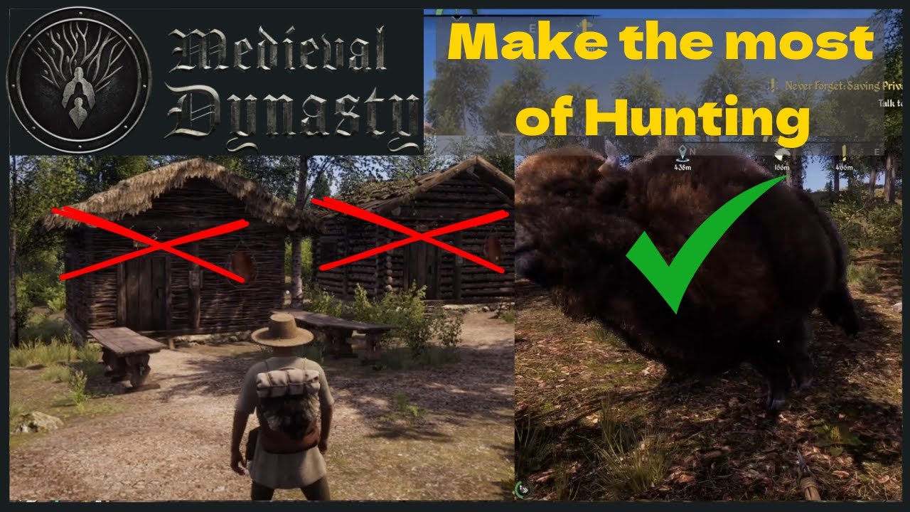 Make the Most out of Hunting in Medieval Dynasty! | New Update Tips and Tricks | Keen Guides